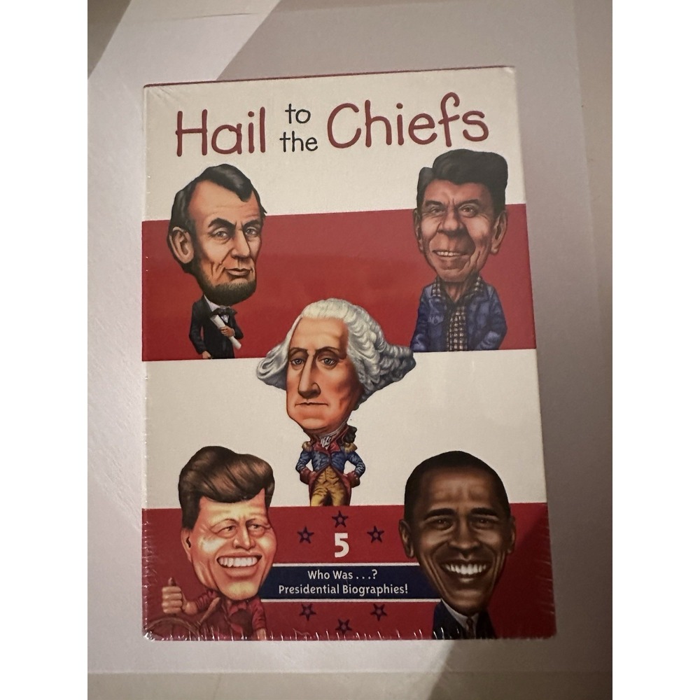 Hail to the Chiefs 2013 Trade Paperback Obama, Kennedy Set Of 5 Short Books NEW